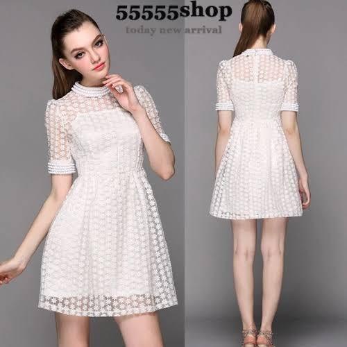 Dress online lace brokat
