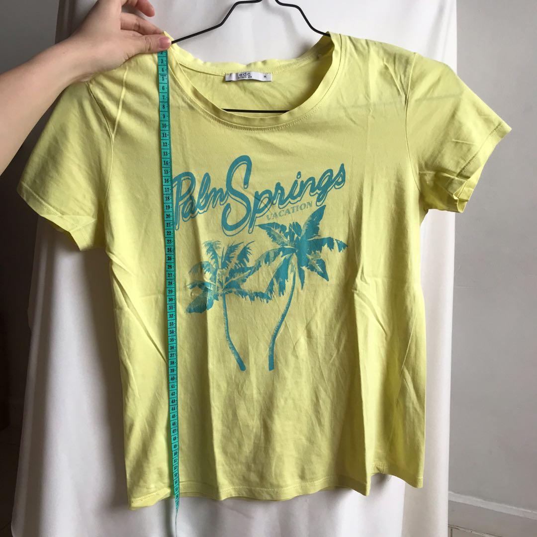 EDC ESPRIT NEON YELLOW GREEN WOMEN 