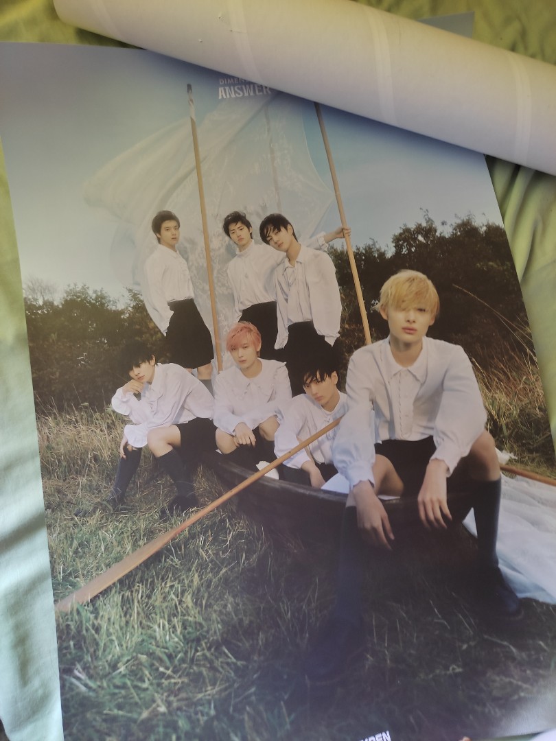 Enhypen Dimension:Answer poster set, Hobbies & Toys, Memorabilia ...