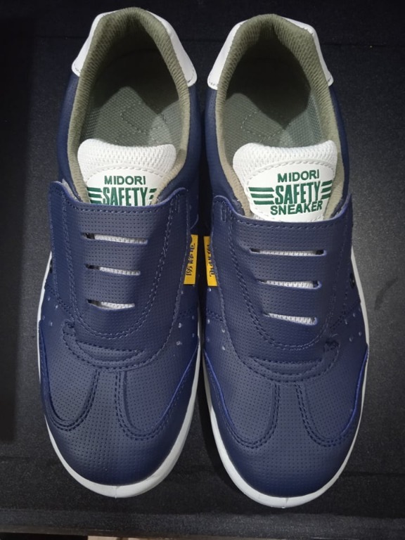 ESD MIDORI SAFETY SHOES STEEL TOE BLUE, Commercial & Industrial