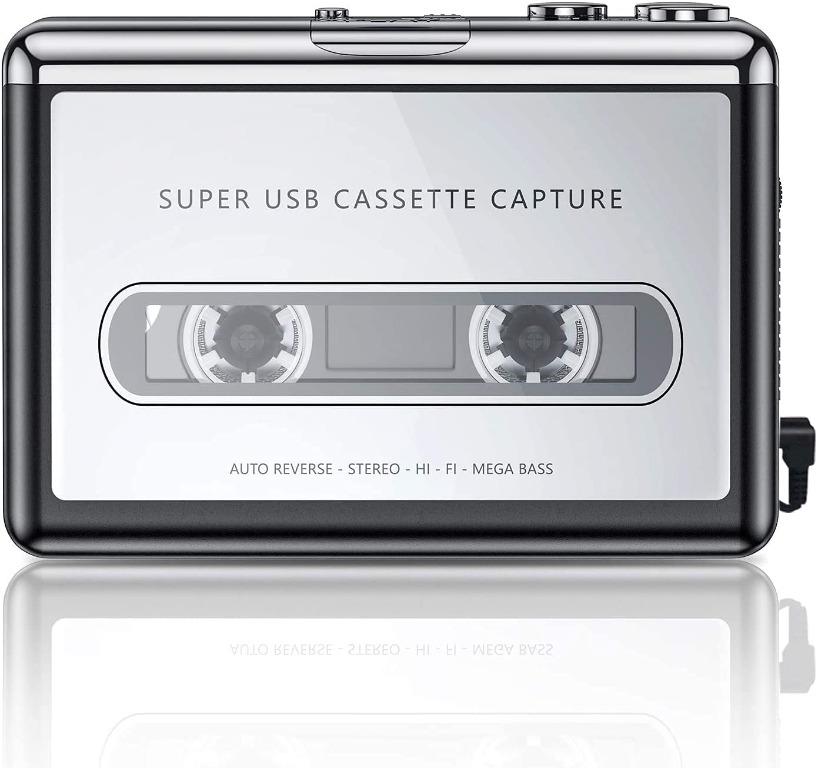 Ezcap USB Cassette Tape to MP3 Converter, Digital Cassette Capture