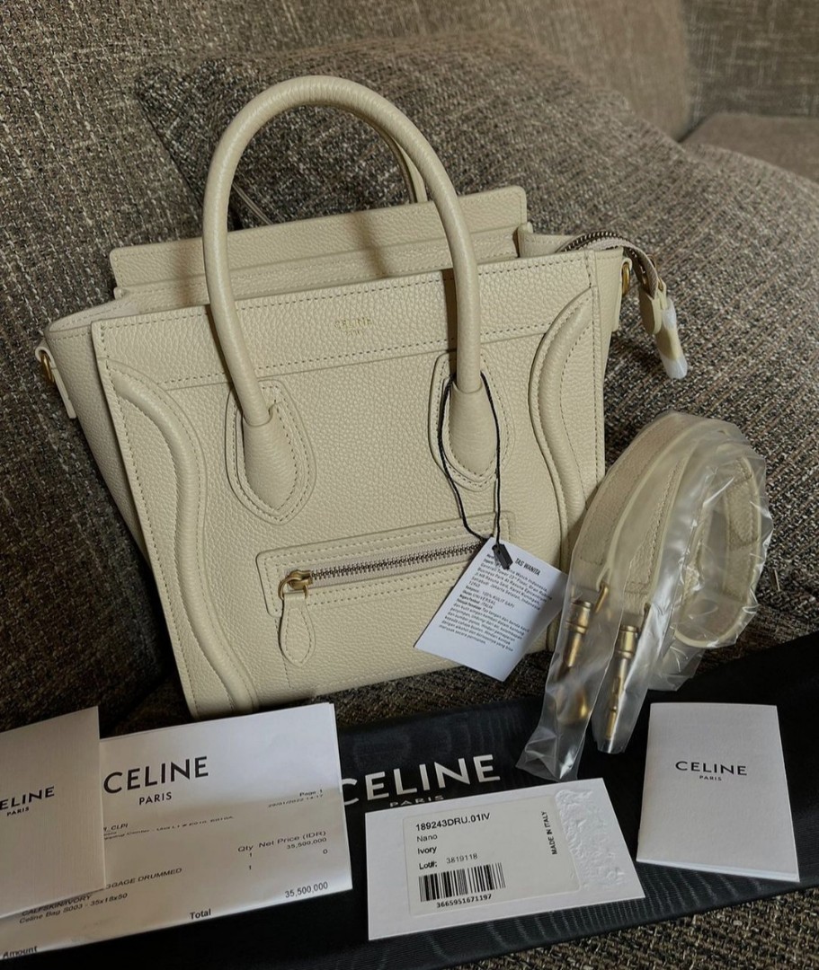 celine nano ivory