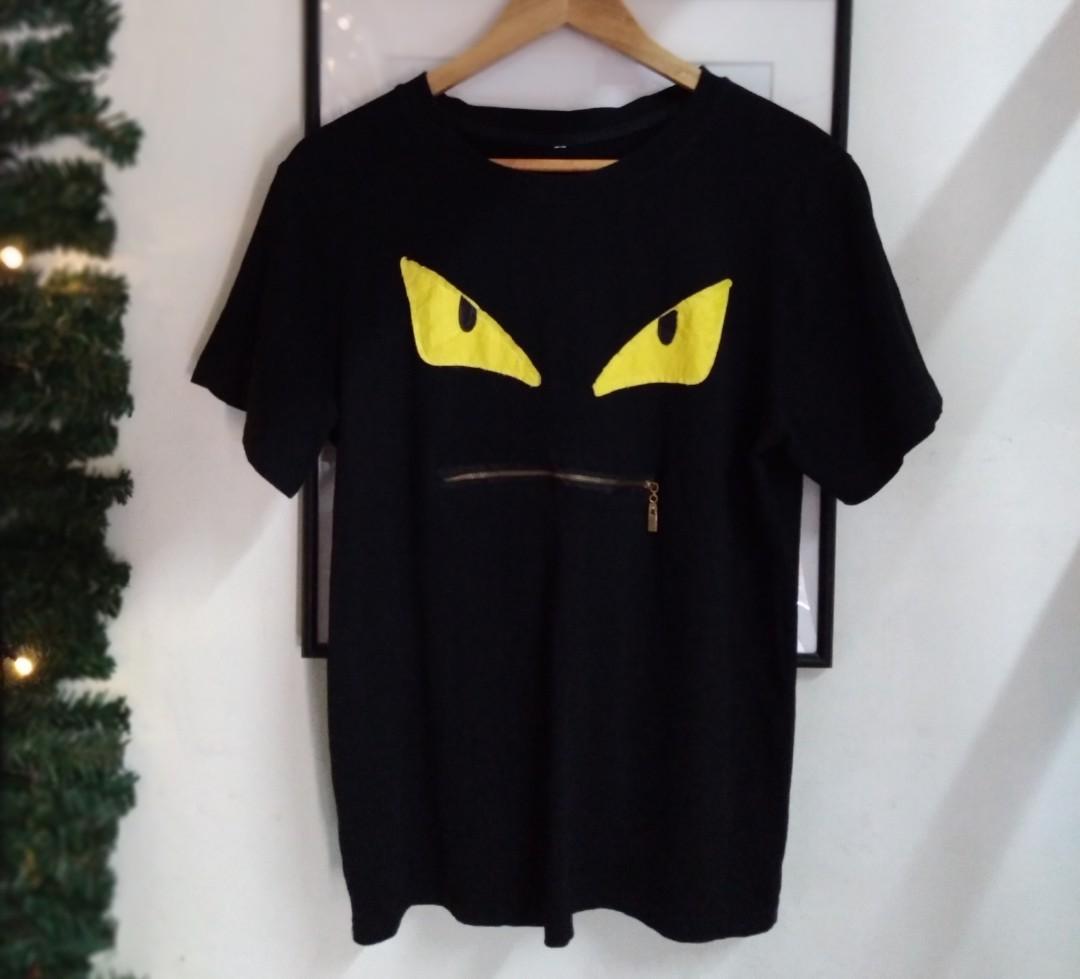 Fendi zip t new arrivals shirt