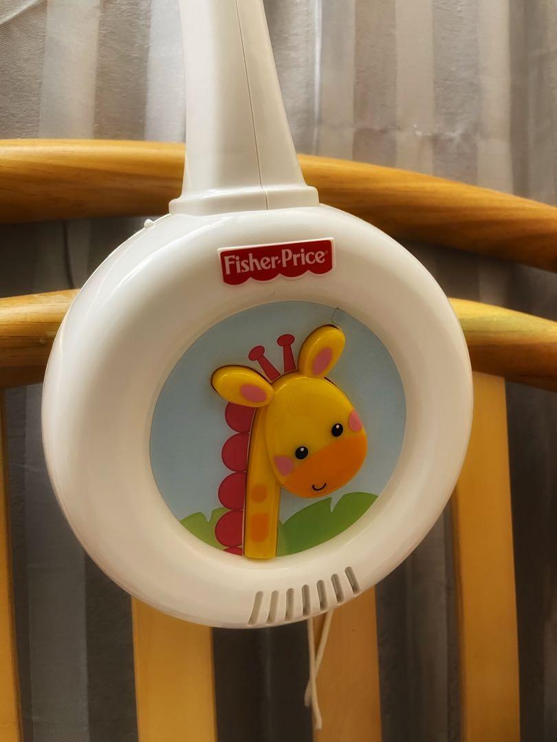 Fisher Price rainforest musical cot mobile with nightlight , Babies