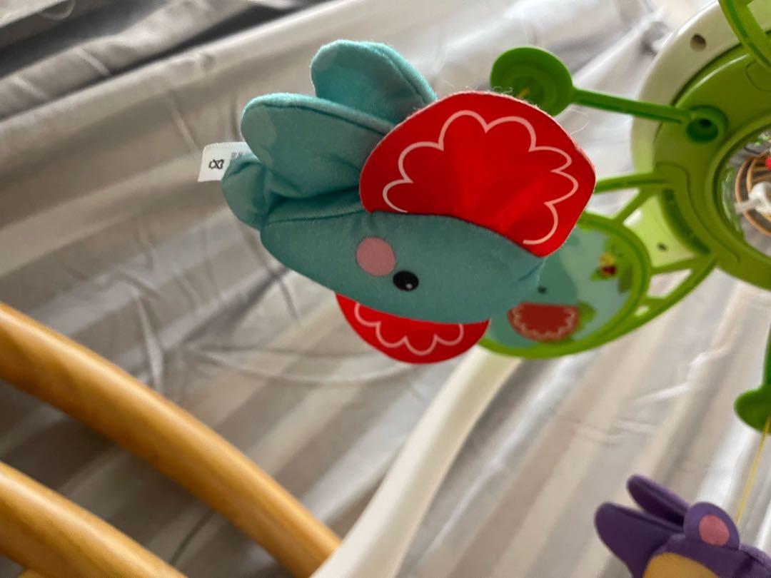 Fisher Price rainforest musical cot mobile with nightlight , Babies