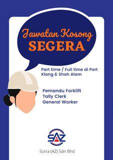 Forklift Driver , Tally Clerk & General Worker