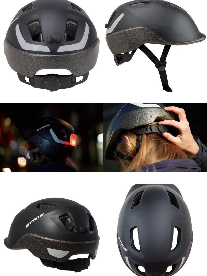 FREE SHIPPING L size Decathlon bike bicycle helmet B Twin Cycling