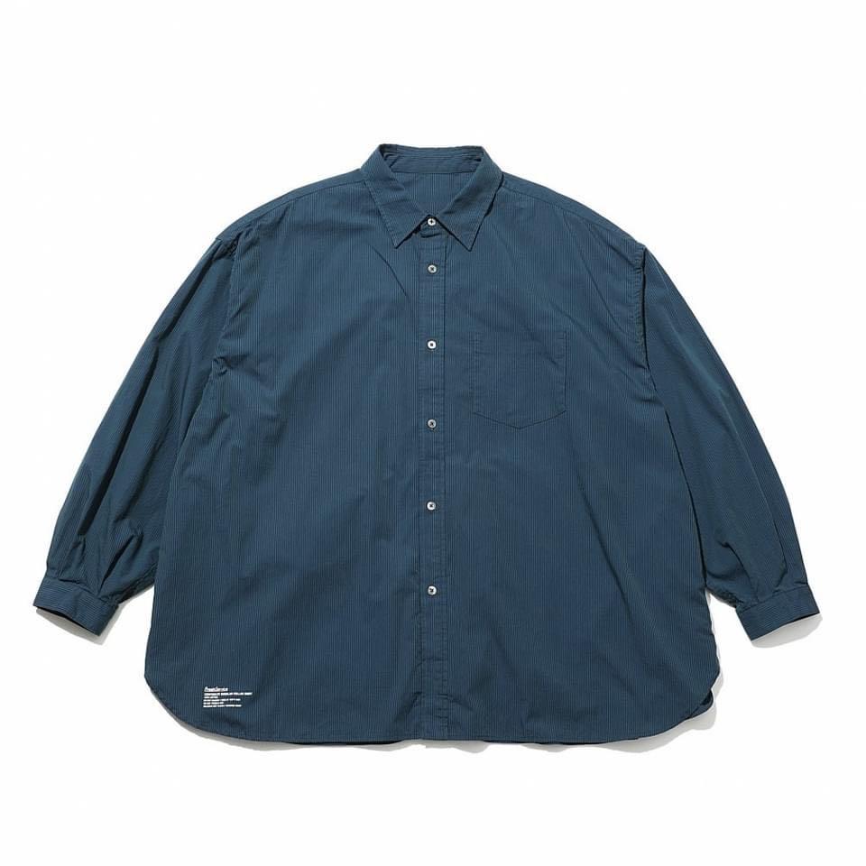 FreshService Corporate Stripe Collar Shirt, 男裝, 上身及套裝, T