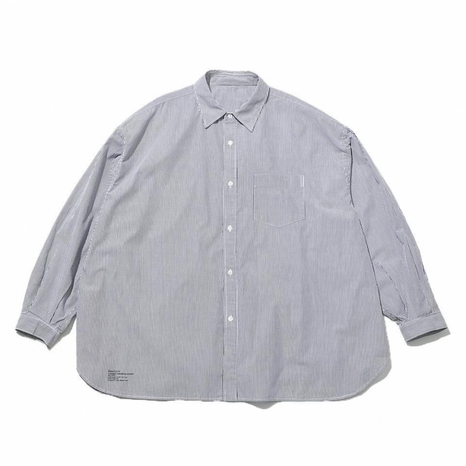 FreshService Corporate Stripe Collar Shirt, 男裝, 上身及套裝, T