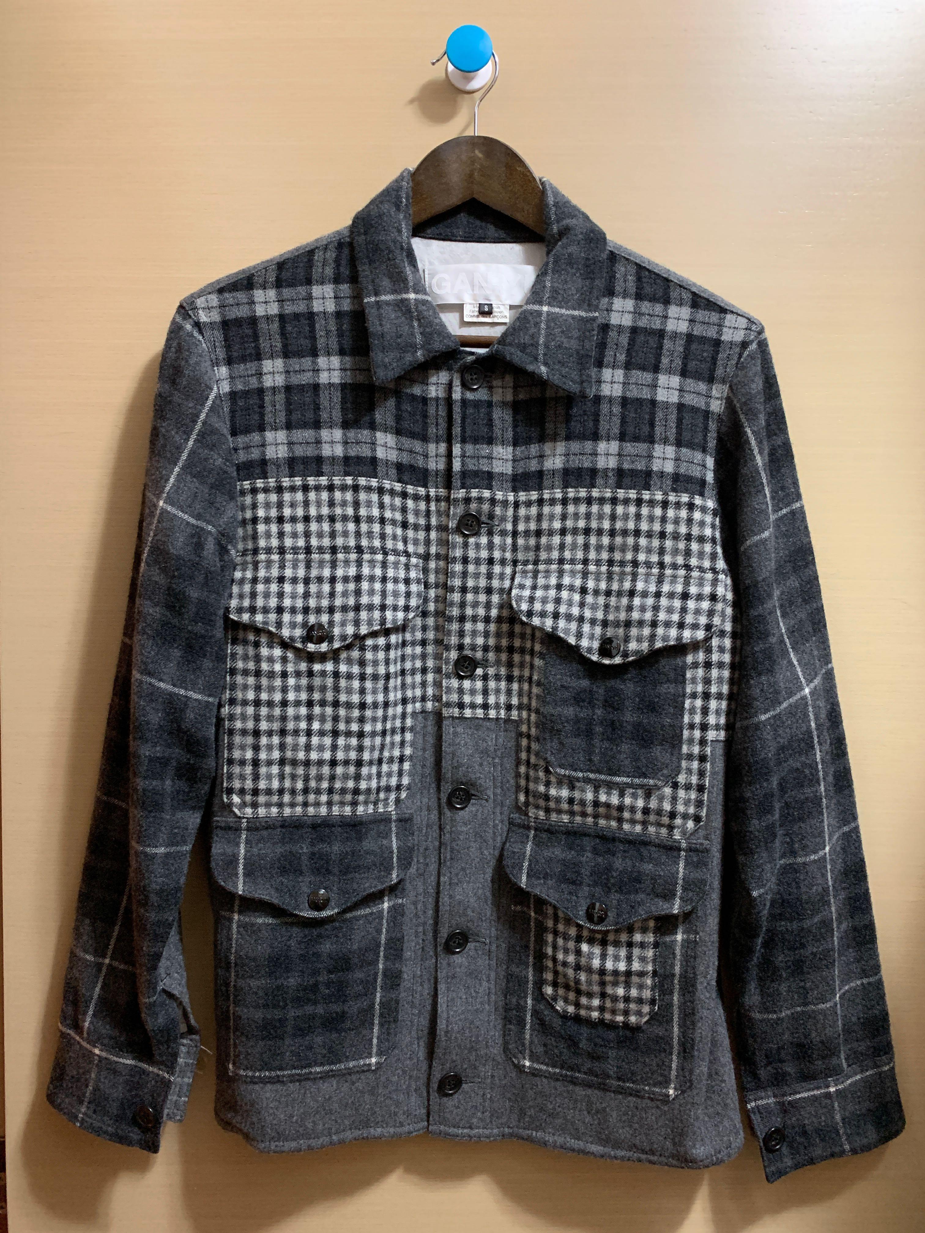 美品 Comme des Garçons GANRYU Crazy Check-