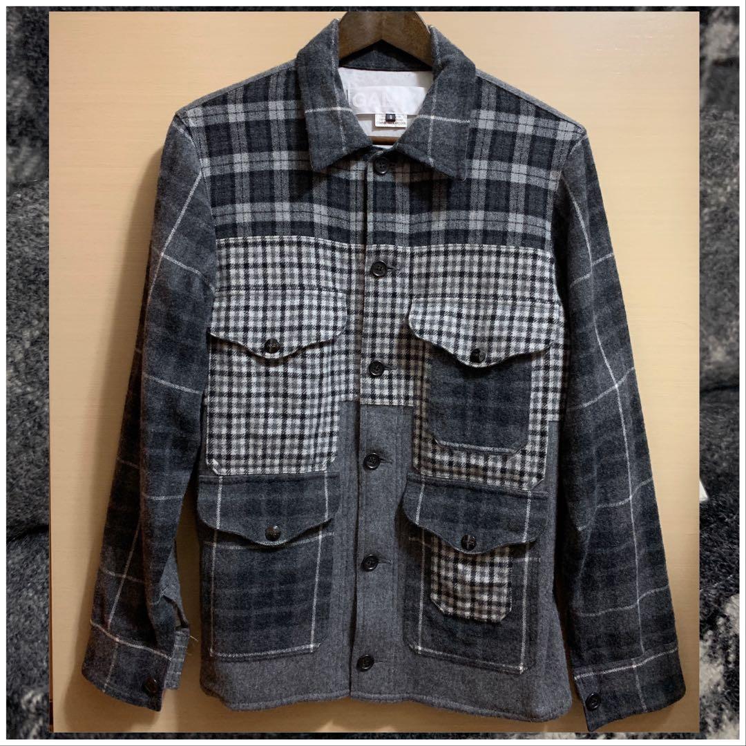 Comme des garcons ganryu tweed coach jacket discount