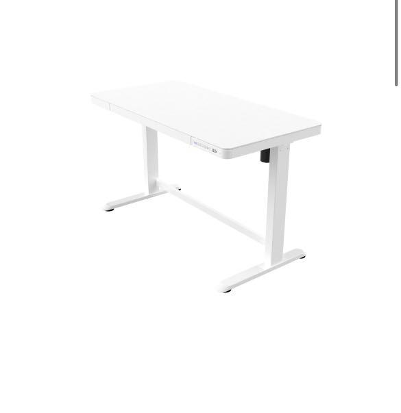 Giolio Programmable Electric Adjustable Table (White), Furniture & Home ...
