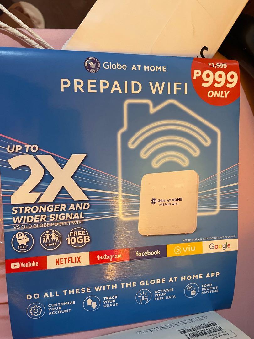 Globe prepaid wifi (Category: Other Mobile & Gadget Accessories) located in Antipolo. Submitted by stephp133 (Listing ID 1144138874, Image 3). Description: Rfs: mahina signal ni globe sa area namin. Okay naman sa ibang area. Used less than 3 times. Natambak lng dito. Bought around oct last year.