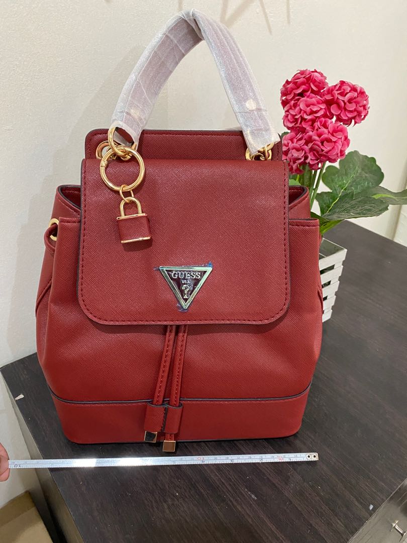 GUESS BACKPACK, Luxury, Bags & Wallets on Carousell