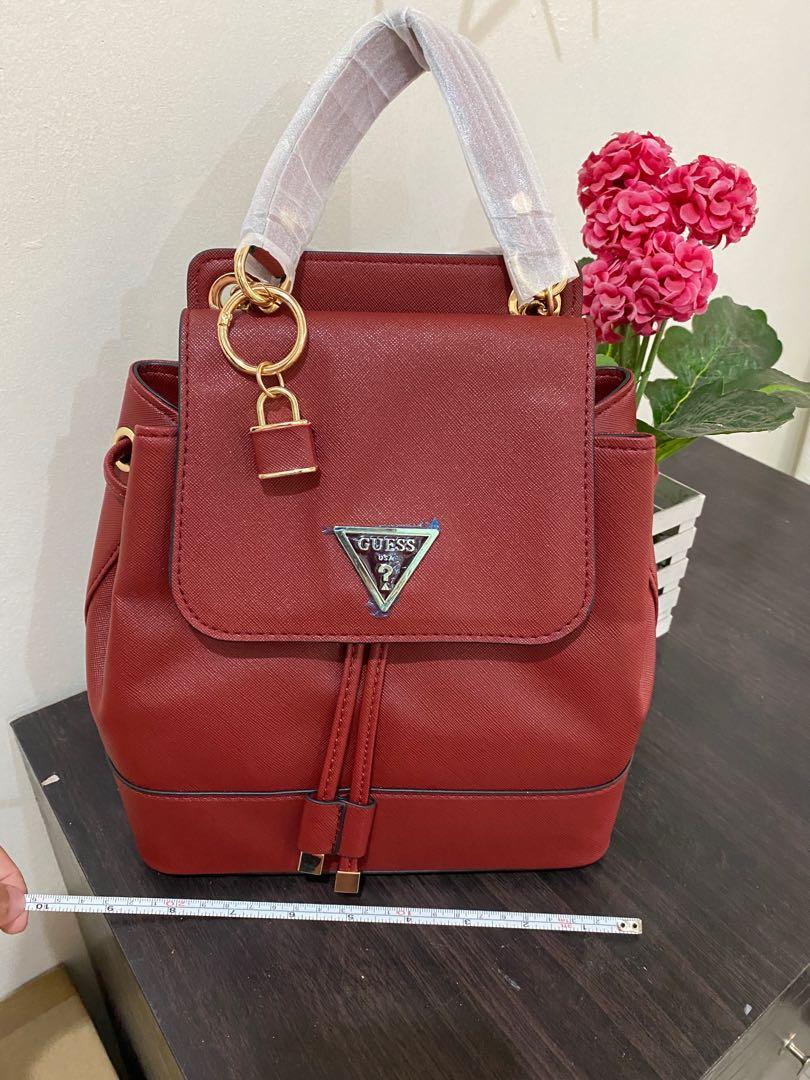 GUESS BACKPACK, Luxury, Bags & Wallets on Carousell