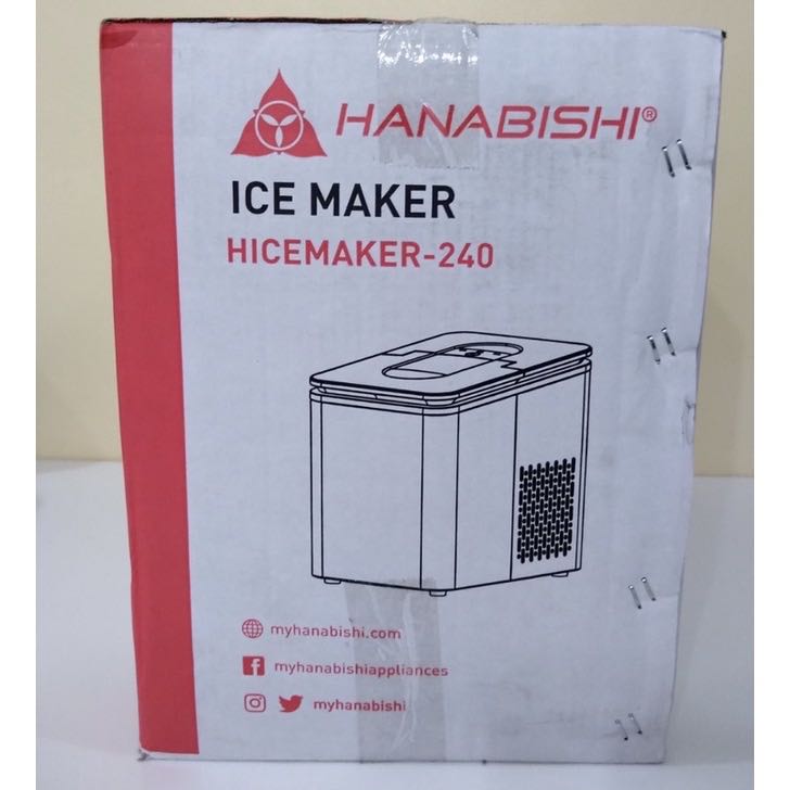 Hanabishi Ice Maker, Furniture & Home Living, Kitchenware & Tableware