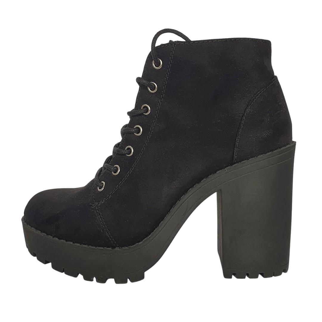 H&m divided platform ankle boots 2025