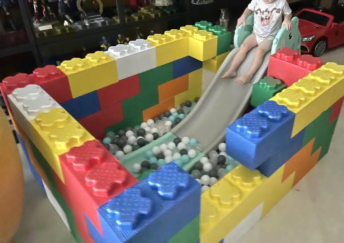 Giant foam lego blocks store