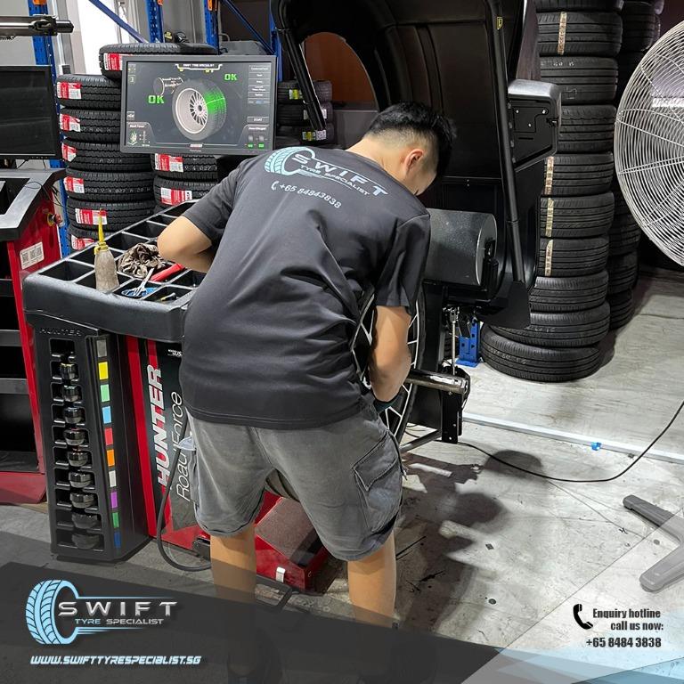 Hunter Road Force High Speed Wheel Balancing Service Car Accessories Car Workshops Services on Carousell