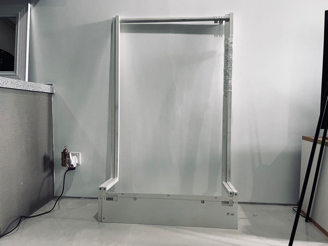 Ikea Nordli add on cloth rail