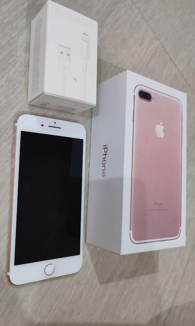 Harga iphone 7 plus deals 128gb rose gold second