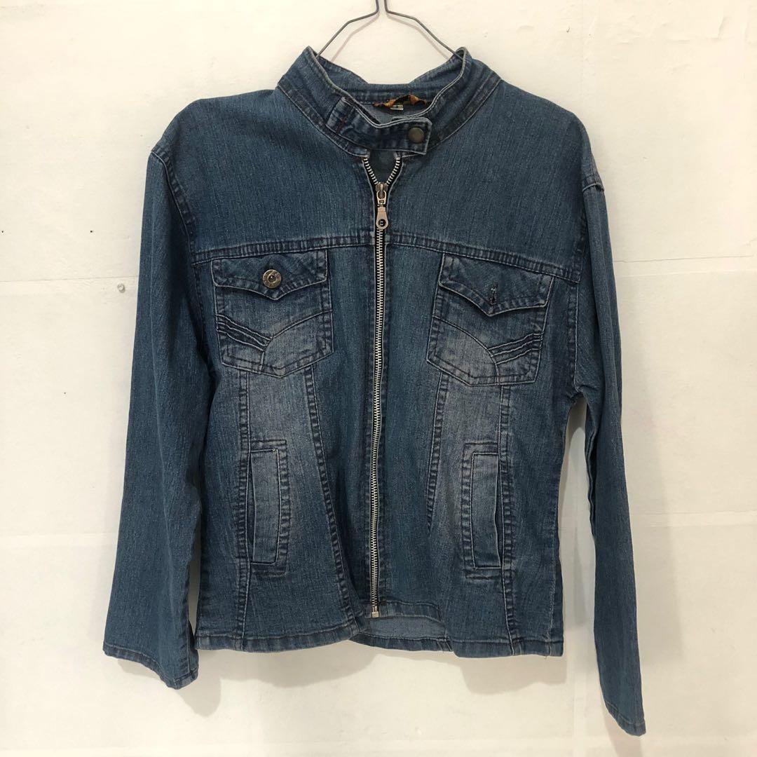 Jaket Jeans Denim jaket motor