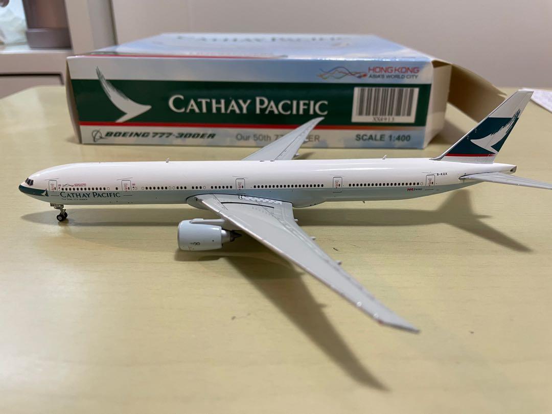 Jc wings 1:400 cathay pacific 國泰our 50th B777-300ER B-KQX, 興趣 