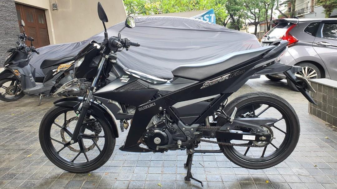 JUAL SATRIA BLACK PREDATOR 2018 MOTOR BEKAS, Motor di Carousell