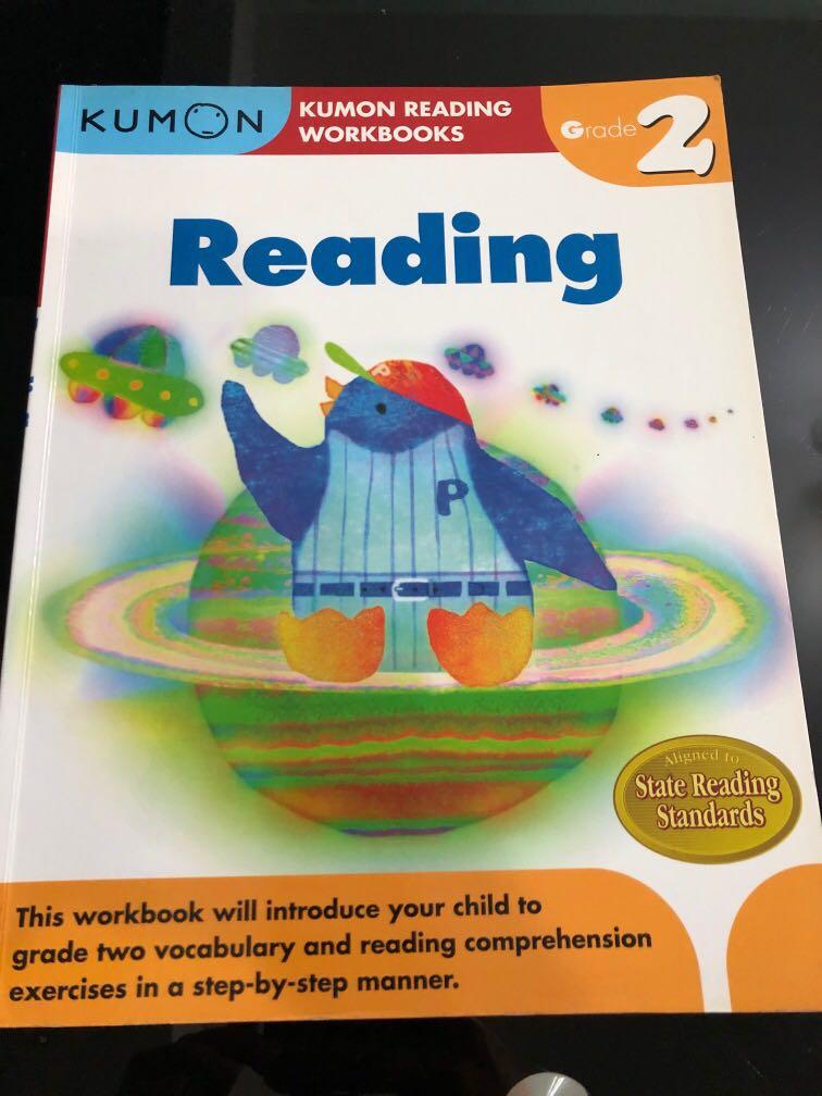 Kumon Reading Workbook Grade 2, Hobbies & Toys, Books ...