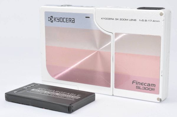 Kyocera Finecam SL300R Digital Pink Rare Edition Japan