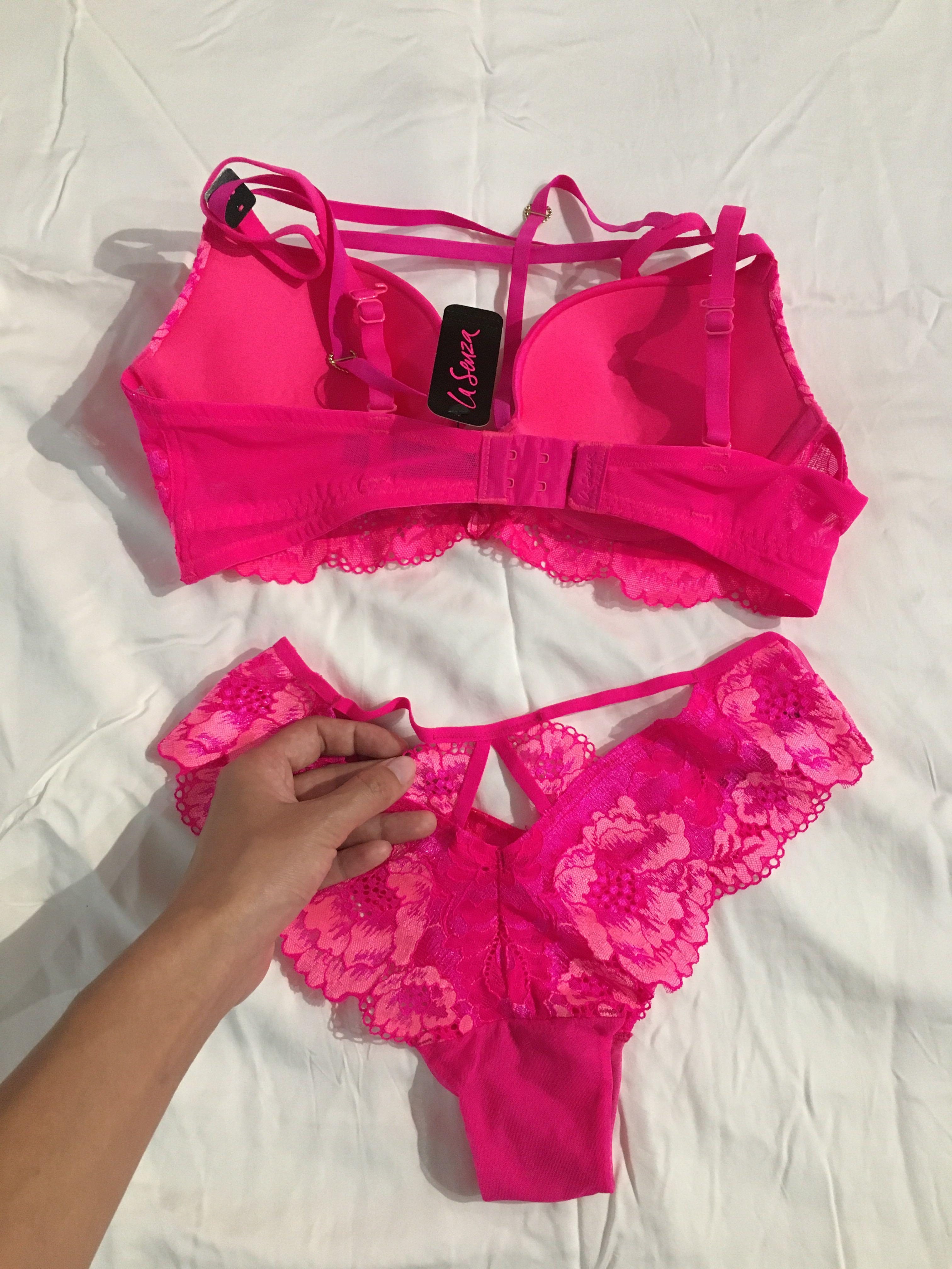 La Senza Lingerie Direct Mb Panties Medium Pop Pink: Buy Online at