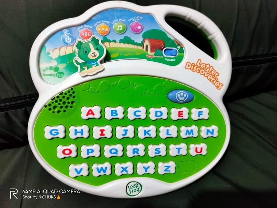 Leapfrog Letter Discoveries, Hobbies & Toys, Toys & Games on Carousell