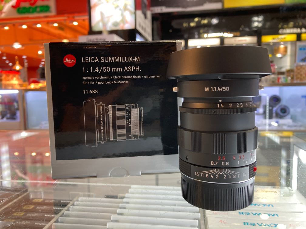 leica 50mm black chrome