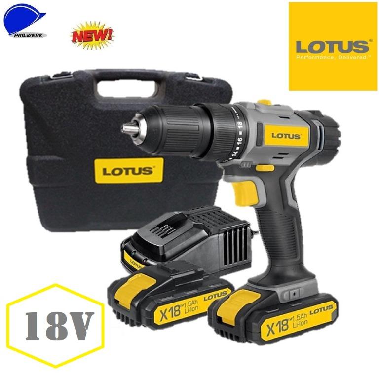 Lotus cordless drill review clearance