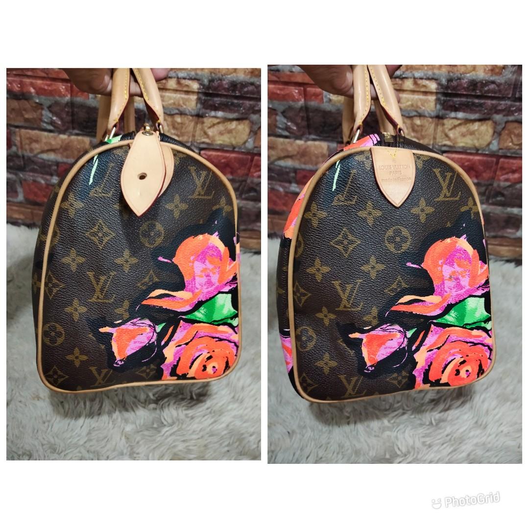 Painted Louis Vuitton Speedy