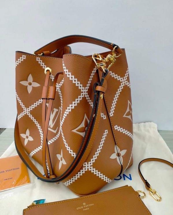 LOUIS VUITTON Neonoe MM 2 Way Bag M46029 Arizona Beige Hand