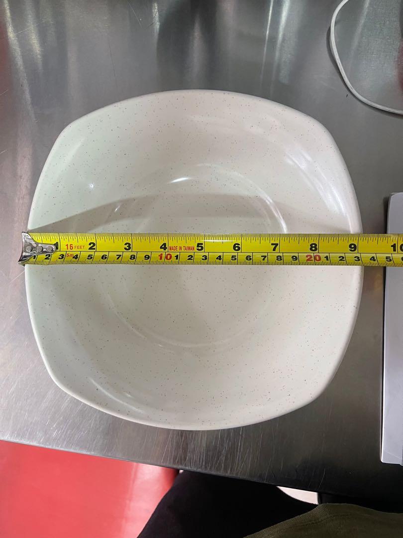 Melamine bowl, plate, fork & spoon and tray, Furniture & Home Living