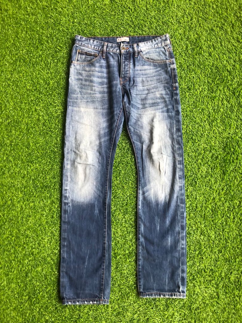 Mens Cello Jeans Straight Fit Waist 33 