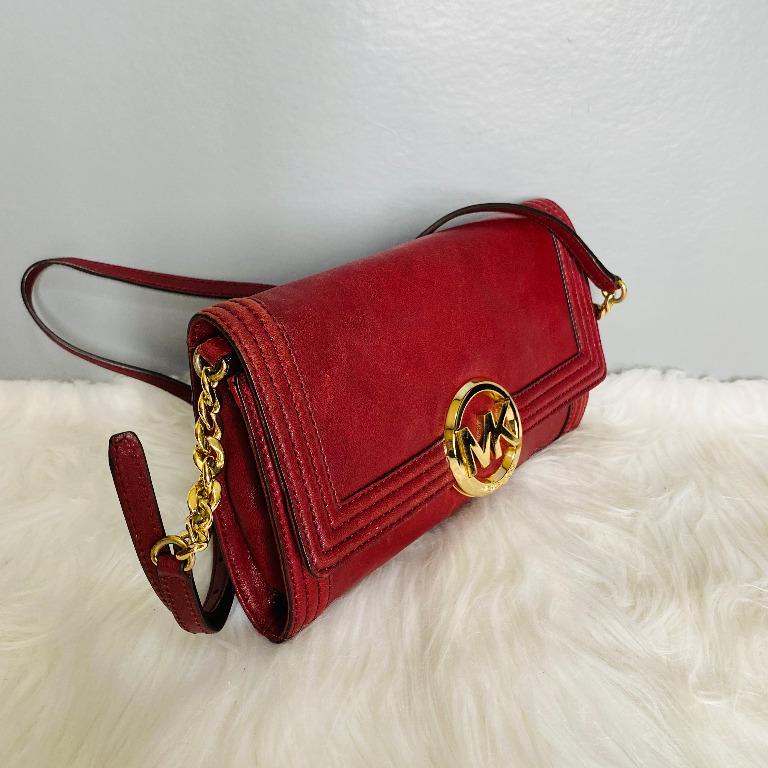 Michael kors fulton clutch top