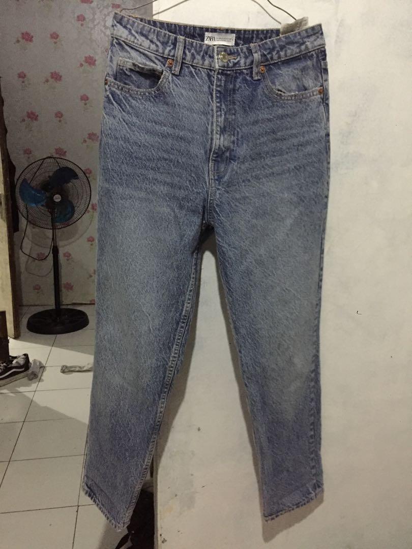 Mom jeans zara / zara jeans / highwaist 