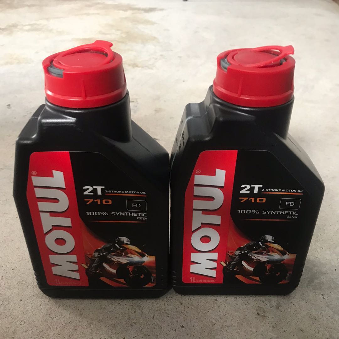 Motul 710 2T, Motorcycles, Motorcycle Accessories on Carousell