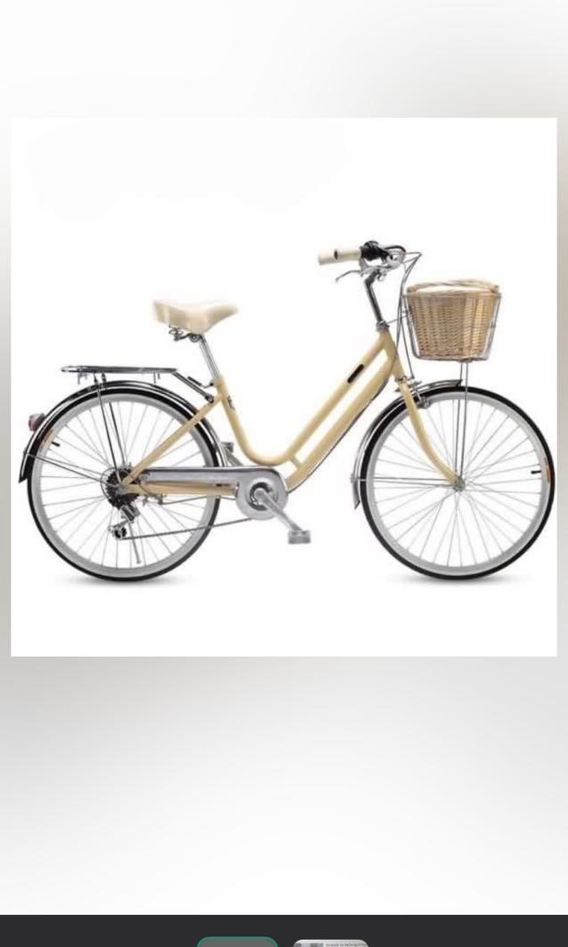 Mumar city bike pastel yellow Sports Equipment Bicycles Parts