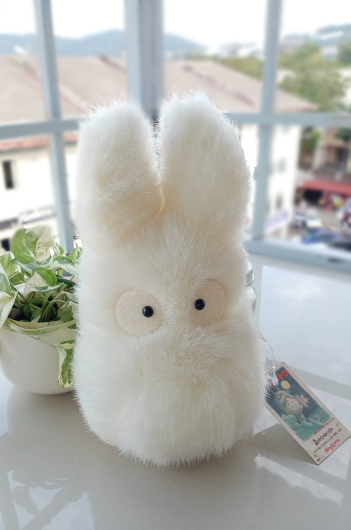 My Neighbor Totoro Cute White Chibi Totoro plush toy Hobbies