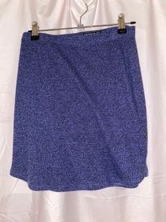 Navy blue skirt