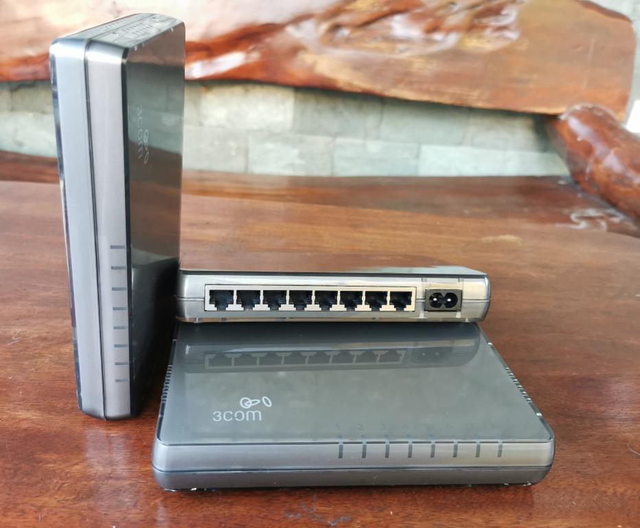Network Switch (Category: Networking) located in Baliuag. Submitted by lorenzcruz (Listing ID 1144196082, Image 2). Description: 3COM Switch, 8-port, 10/100 = Auto volts power input, 100-240 VAC = 3-unit available Php1,200 for all = Suitable for Small Office Home Office (SOHO) .