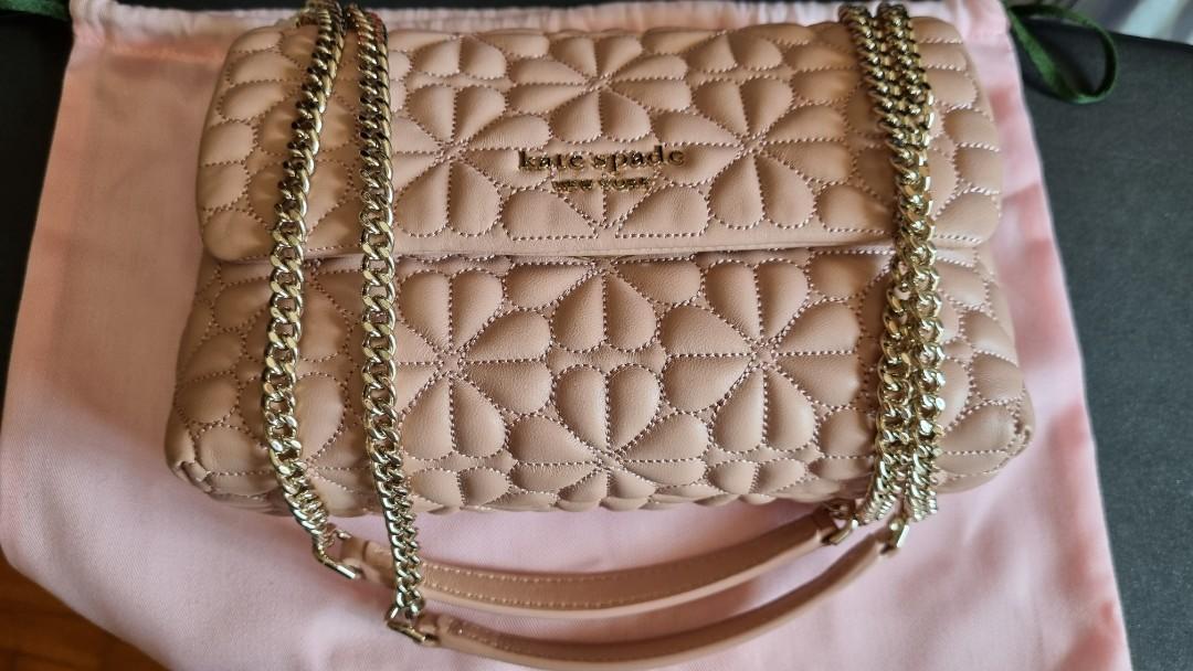 NEW Kate Spade bloom flapper pink handbag, Luxury, Accessories on Carousell
