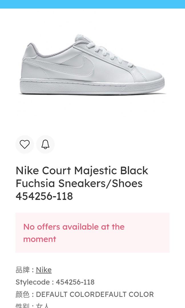 Nike Court Majestic Black Fuchsia (Women's)