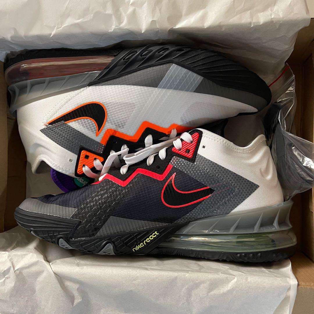 NIKE LEBRON 18 LOW GREEDY 28cm CV7562-100 telectron.net