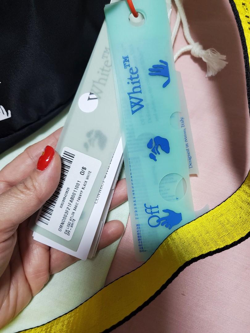 Off white fanny pack fake hot sale