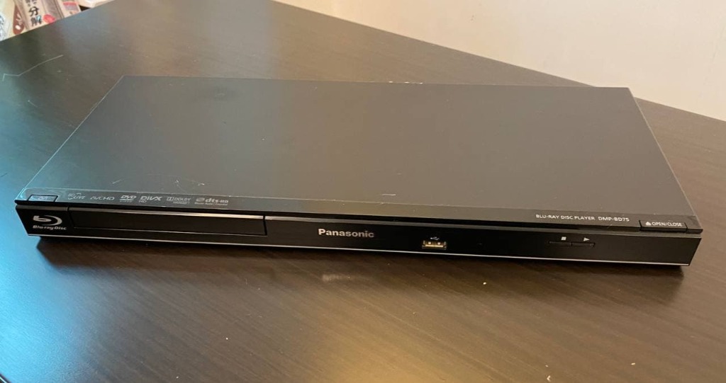 Panasonic DMPBD75 Bluray Disc Player, 家庭電器, 電視 & 其他娛樂, 藍光及播放器 Carousell